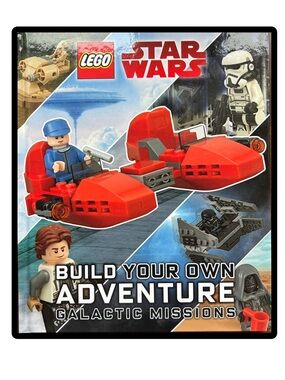 BUNDLE & SAVE🎉LEGO StarWars Build Your Own Adventure Galactic Missions Hardcover
